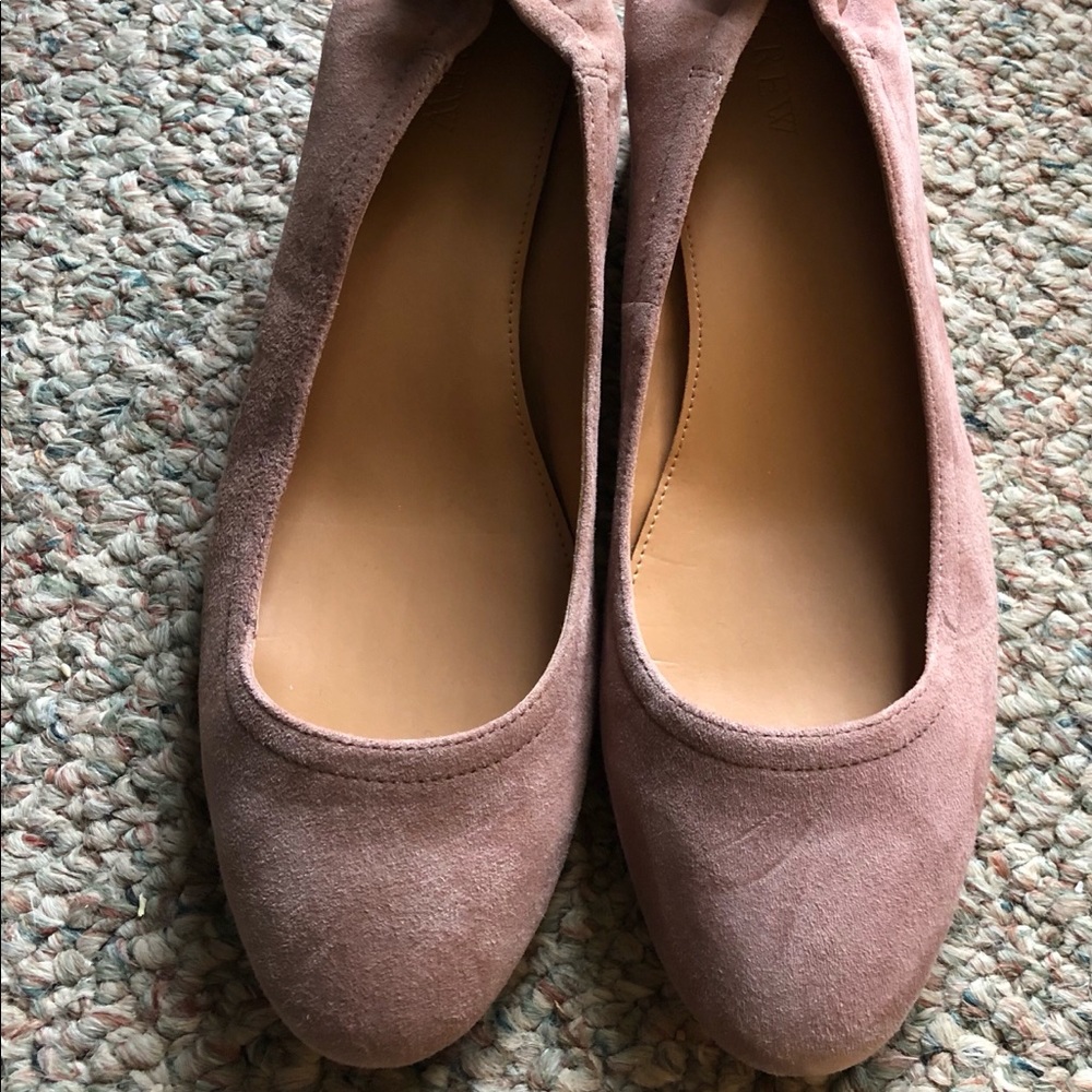 J Crew low heeled pumps